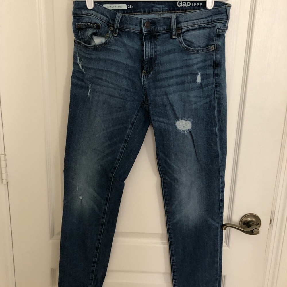 GAP Girlfriend Jeans